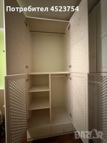 Ъглов гардероб от чам, снимка 10 - Гардероби - 53873960