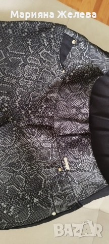 Дамски панталон с принт, снимка 3 - Панталони - 54306152