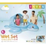 Детски надуваем басейн със сенник INTEX Костенурка, 218 х 206 х 97 см, снимка 8