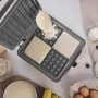 Cecotec електрически гофретник Fun Gofrestone 4 Inox - нов с гаранция, снимка 4