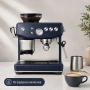 Нова Sage Barista Express Impress Plum Blue – рядък цвят, 2 г. гаранция, снимка 2