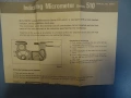 Пасиметър Mitutoyo 510-103 indication micrometer 50-75mm, снимка 5