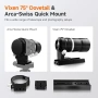 Телескоп Svbony SV535 APO за възрастни, f/2.8, фокусно разстояние 105 мм фотоапарати Nikon, снимка 7