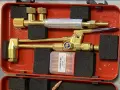 Професионален комплект горелки и резак за газокислородно рязане, заваряване и спояване – ацетилен, снимка 2