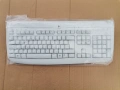 Клавиатура LOGITECH WHITE INTERNET 350 RUSS LAYOUT - Украински език, снимка 1