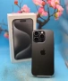 ГАРАНЦИОНЕН!!! Apple iPhone 15 Pro, 128GB, 5G, Black Titanium , снимка 3