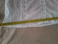 Лятна бяла дантелена рокля р-р L, снимка 6