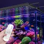 LED осветление 72 W за морски аквариум 89–107 см с контролер и таймер, за риби и коралови системи, снимка 1