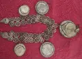Стар възрожденски традиционен женски накит нагръдник, снимка 5