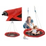 Нова Градинска люлка, Playtive, 113 см, 150 кг, червен/черен, снимка 2
