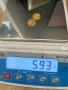  Златна Монета 50 Турски Куруша Османска Империя, снимка 1
