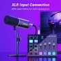 Нов Гейминг аудио интерфейс и миксер TONOR TX310 – RGB, XLR, за стрийминг , снимка 2