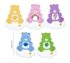 25 бр Грижовните мечета мече The Care Bears картонени парти поставки за близалки, снимка 3