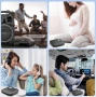 Преносим CD плейър DESOBRY с Bluetooth CD плейър с високоговорители, презареждащ се дискмен за кола , снимка 7