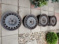Железни джанти 16”  - 4 броя  за Skoda Octavia II, снимка 4
