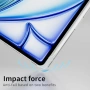 Нов Тънък калъф за iPad Air 10.9/11, прозрачен гръб с магнитно заспиване, кейс таблет Айпад, снимка 6
