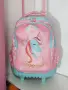 Ученическа раница на колелца Unicorn "Stay Magical" – като нова, снимка 1