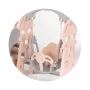 К-т пързалка, люлка и кош за топка розов 158,00 €, снимка 4