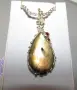 Красиво сребърно колие с лабрадорит, снимка 4