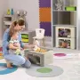 Сива текстилна кутия за съхранение 4559, снимка 3