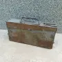 стара военна метална кутия за муниции , снимка 2