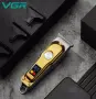 Машинка за подстригване VGR V-290, 120 минути автономия, USB Type-C, Три проставки, LED дисплей, Зла, снимка 5