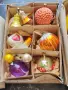 Стари стъклени коледни играчки, снимка 3