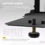Брекет за вертикален монтаж на GPU EZDIY-FAB  PCIe 4.0 Riser Cable 90° черен, снимка 5