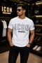 DSQUARED2 Icon бяла мъжка тениска – S, снимка 2
