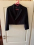 Черно късо елегантно класическо сако блейзер Zara zara Зара отлично състояния , снимка 1