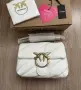 Дамска чанта PINKO Love Mini Puff в бял цвят, снимка 1