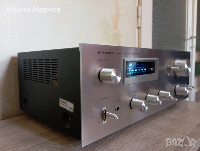 Pioneer Stereo Amplifier SA-508 Отлично състояние !!!, снимка 4 - Ресийвъри, усилватели, смесителни пултове - 55251389