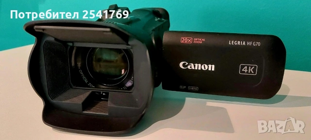 4к видеокамера Саnon hf-g70, снимка 6 - Камери - 54428448