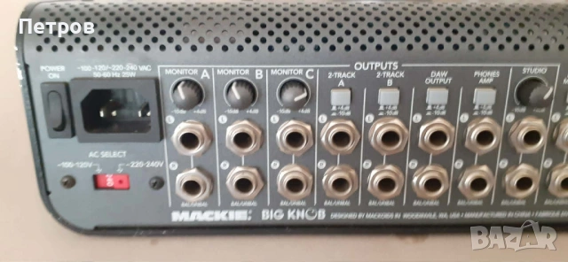 Mackie Big Knob Studio Command System, снимка 8 - Ресийвъри, усилватели, смесителни пултове - 54821288
