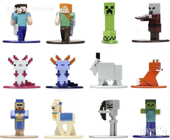 Фигурка Jada Toys - Minecraft 2бр комплект , снимка 4 - Фигурки - 54549672