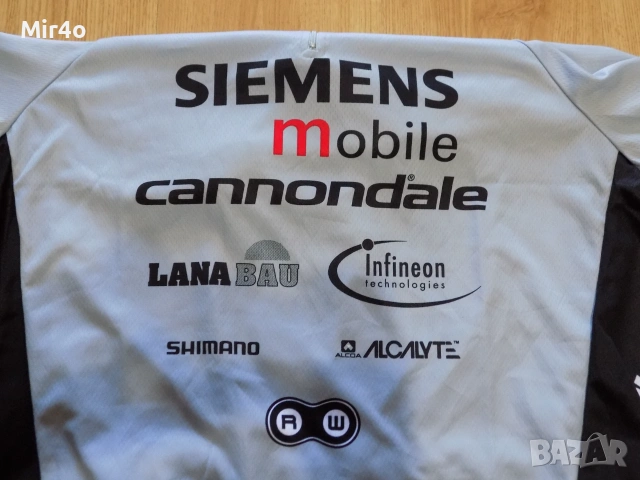 ново вело джърси cannondale тениска екип блуза шосейно колоездене мъжко оригинал XL, снимка 4 - Спортни дрехи, екипи - 49756988