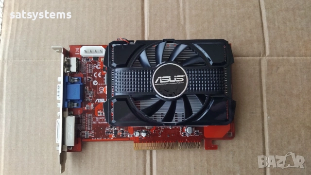 Видео карта AMD Radeon Asus HD AH4650 HDMI 1024MB GDDR2 128bit AGP