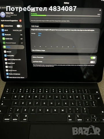 Таблет 12.9 pro 256 gb wifi+cellulare 6th generation, снимка 8 - Apple iPhone - 54626907
