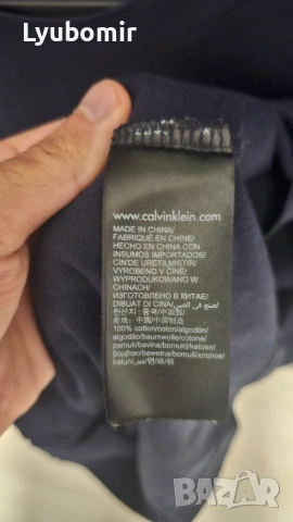 Мъжка тениска Calvin Klein, снимка 3 - Тениски - 54577735