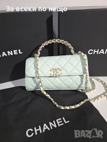 Chanel Mini Kelly 25S Дамска Чанта От Висококачествена Телешка Кожа Код Brand Luxury Fashion34, снимка 4 - Чанти - 54961146