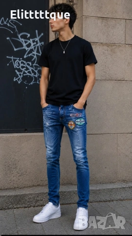 дънки dsquared2 , снимка 2 - Дънки - 54874743