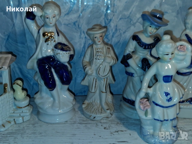 Лот 8 Порцеланови Фигури , снимка 5 - Антикварни и старинни предмети - 54527421