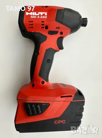 Hilti SiD 4-A22 - Безчетков акумулаторен импакт драйв 2x22V 5.2Ah като нов!, снимка 3 - Винтоверти - 55364585