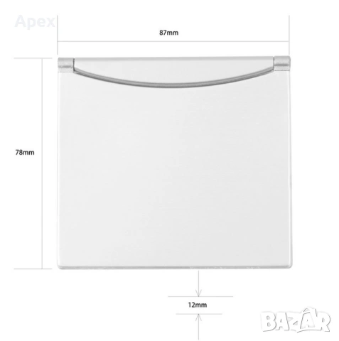 Светещ LED часовник на Ток. Дигитален Будилник. Електрически Настолни Светещи Часовници. Будилници, снимка 11 - Други - 54080051