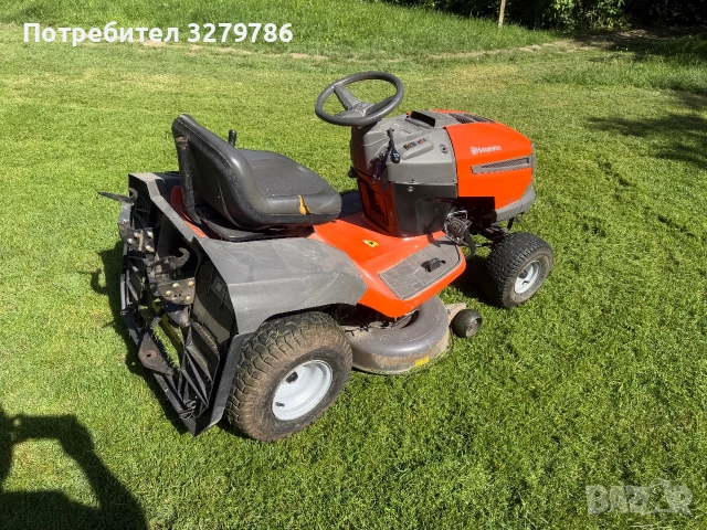Тракторна косачка Husqvarna TC138, снимка 4 - Градинска техника - 55066477