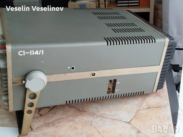 Професионален двуканален осцилограф С1-114/1 (50MHz) - Топ състояние, снимка 6 - Друга електроника - 54757797