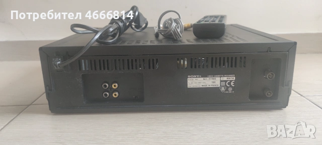 Видео SONY  VHS , снимка 3 - Плейъри, домашно кино, прожектори - 55176782