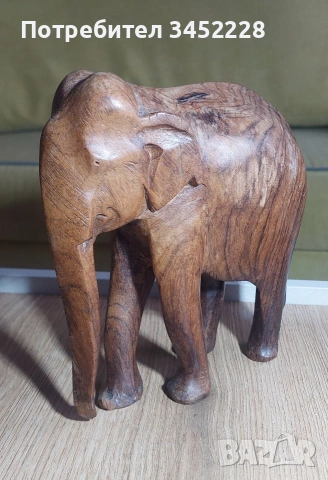 Дърворезба слон за ценители , снимка 3 - Декорация за дома - 54044981