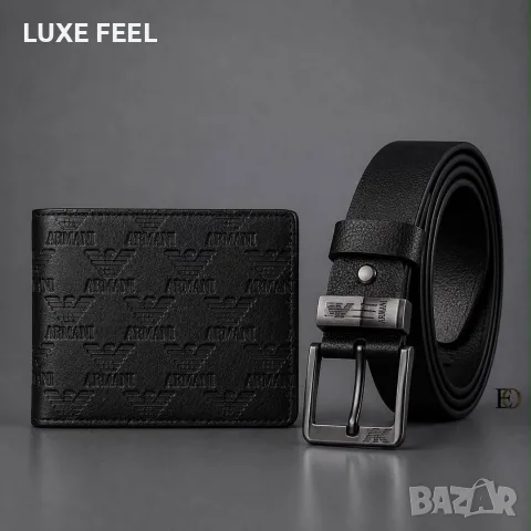 Armani 🔹 Louis Vuitton 🔹Boss 🔹 Lacoste 🔹Мъжки Комплекти , снимка 8 - Портфейли, портмонета - 55424589