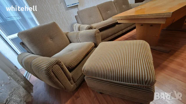 Холна гарнитура, снимка 2 - Дивани и мека мебел - 55598081